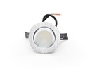 LED vgradna stropna svetilka COB 68 CCT, 8 W, 2500-6500 K, srebrna