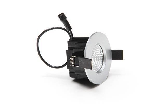 LED vgradna stropna svetilka COB 68 IP65, 6,5 W, 4000 K, siva