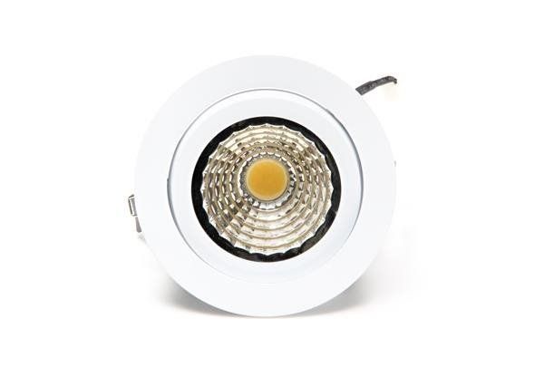 LED vgradna stropna svetilka COB 95, 10 W, 6000 K, bela