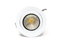 LED vgradna stropna svetilka COB 95, 10 W, 6000 K, bela