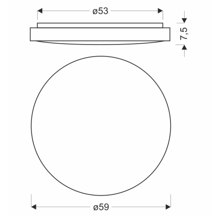 LED Ceiling light Tens