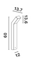 Outdoor wall light Brigitta - 2 2