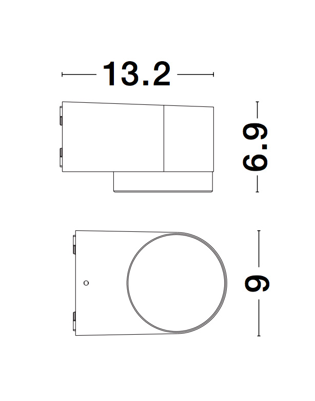Outdoor wall light Nus - 1 5