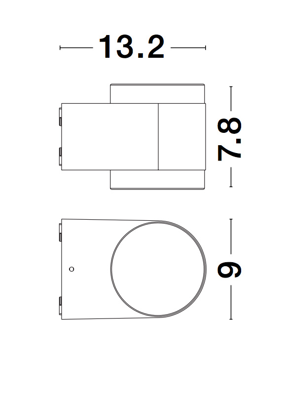 Outdoor wall light Nus - 2 4