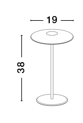 Outdoor table light Fabio 7
