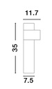 Outdoor floor light Aduro - 1 5
