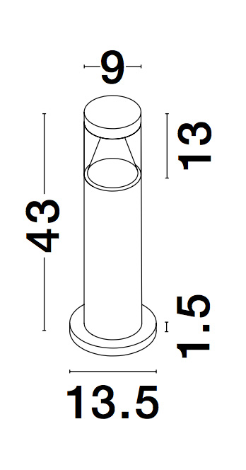 Outdoor floor light Rock - 2 5