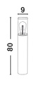 Outdoor floor light Zosia - 2 4