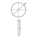 Ceiling light Altais Senz 18W