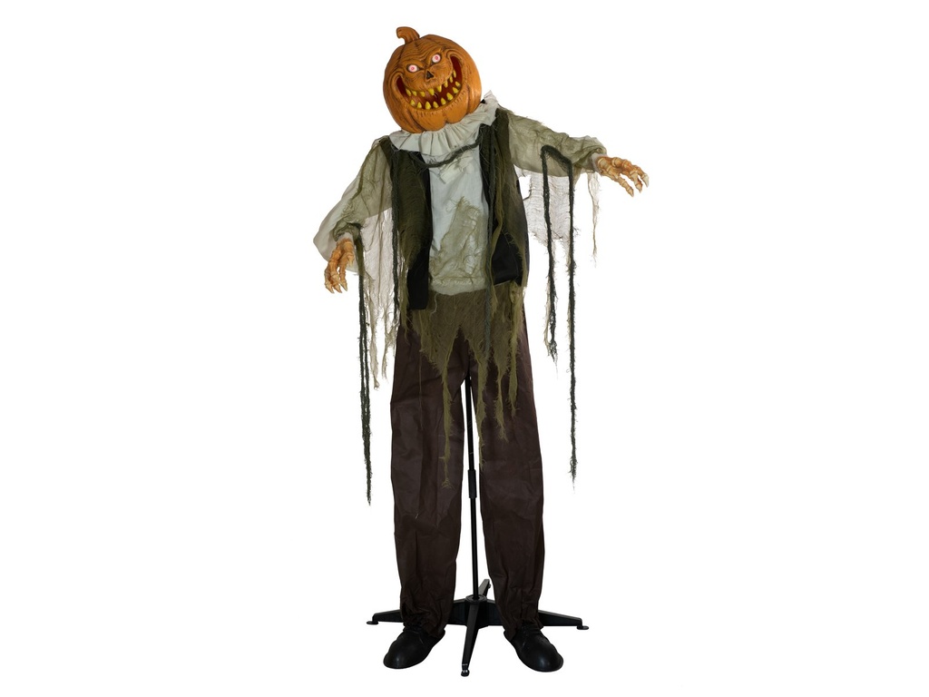 Pumpkin man - animated - 20 x 70 x 170 cm