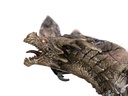 Flying dragon - animated - brown - 90 x 130 x 16 cm