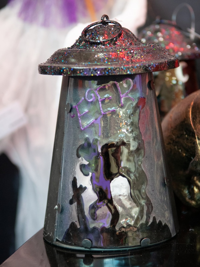 Lantern cat - 23 cm