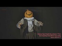 Pumpkin man - animated - 20 x 70 x 170 cm