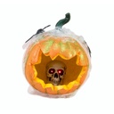 Pumpkin in spider web - 25 x 25 cm