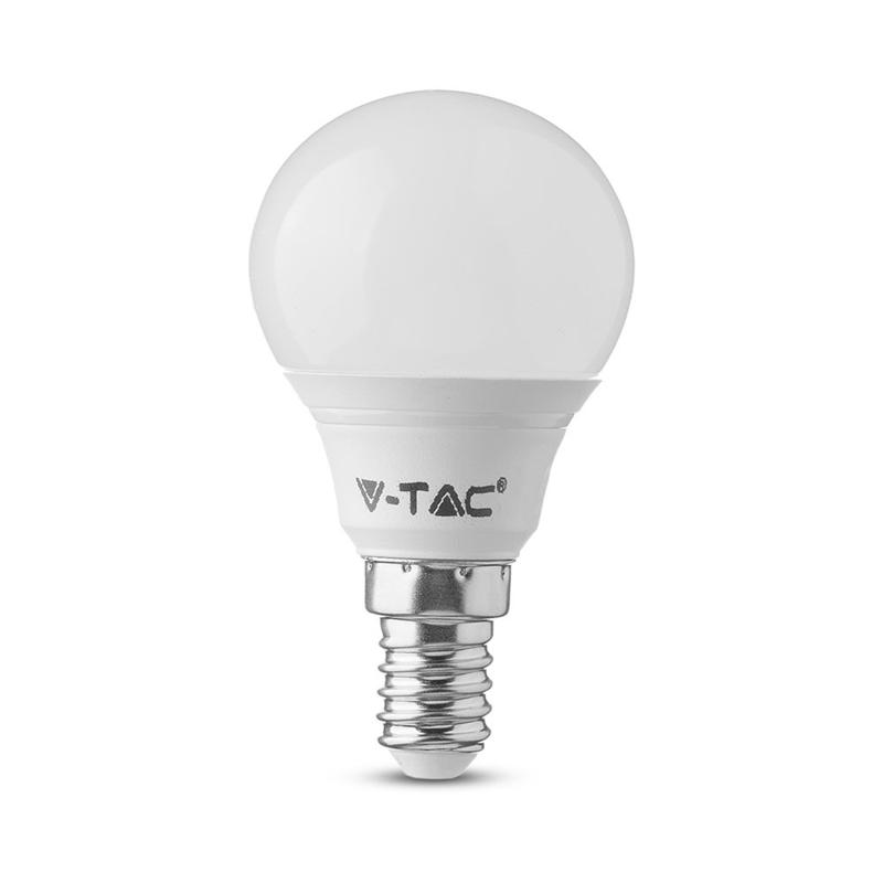 LED sijalka - SAMSUNG čip 4.5W E14 A++ P45 plastika 6400K