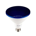 LED sijalka - 17W PAR38 E27 IP20 modra