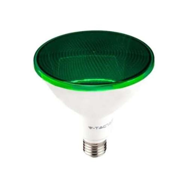 LED sijalka - 17W PAR38 E27 IP20 zelena