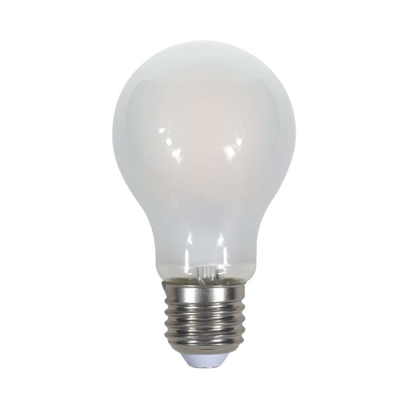 LED sijalka - 8W Filament E27 A67 mat 6400K