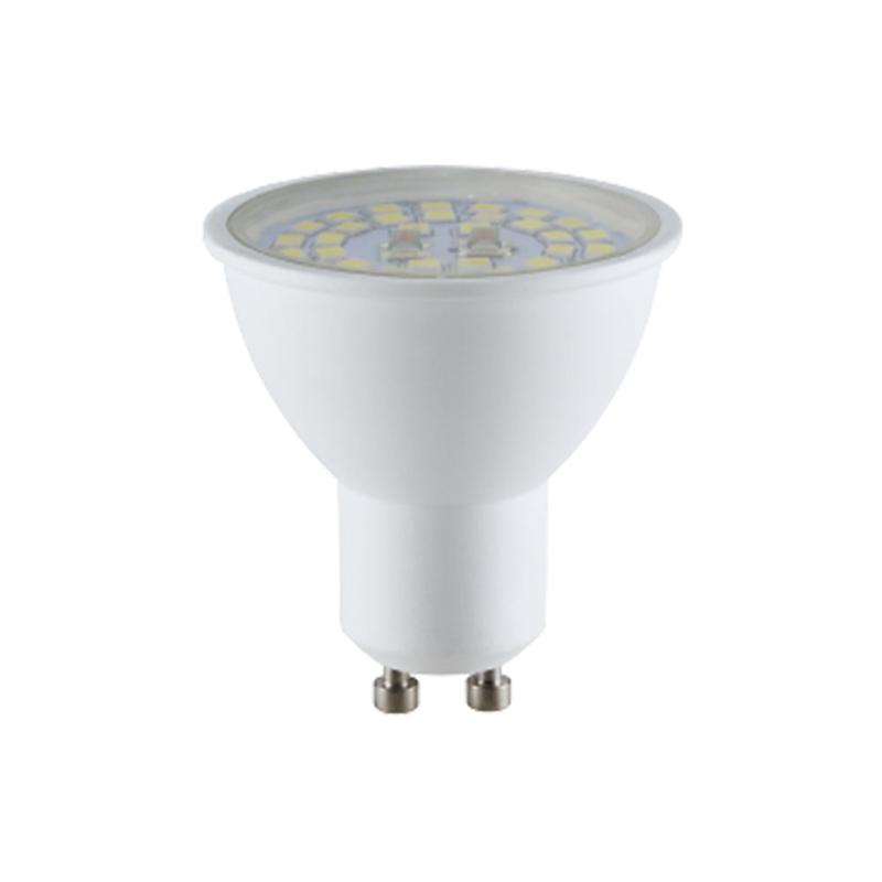 LED sijalka SAMSUNG čip - GU10 5W prozorna 6400K 110° 160LM/W