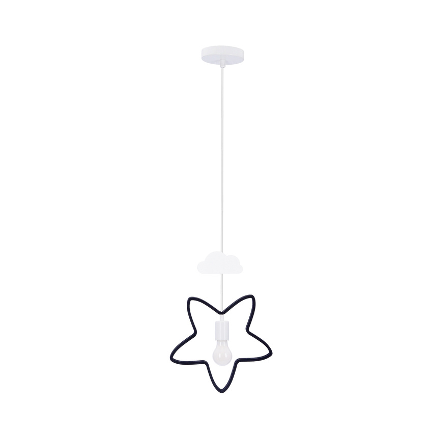 Otroška viseča svetilka Star & Cloud