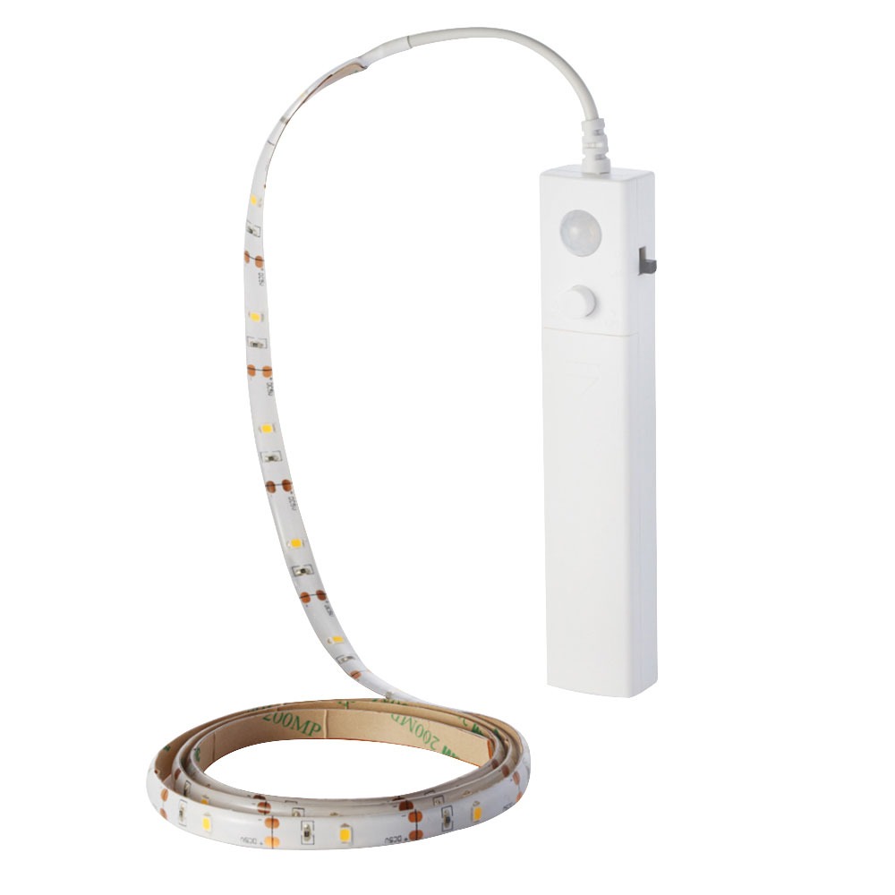 LED trak 2,4W 2835 s senzorjem gibanja 1m 2700K
