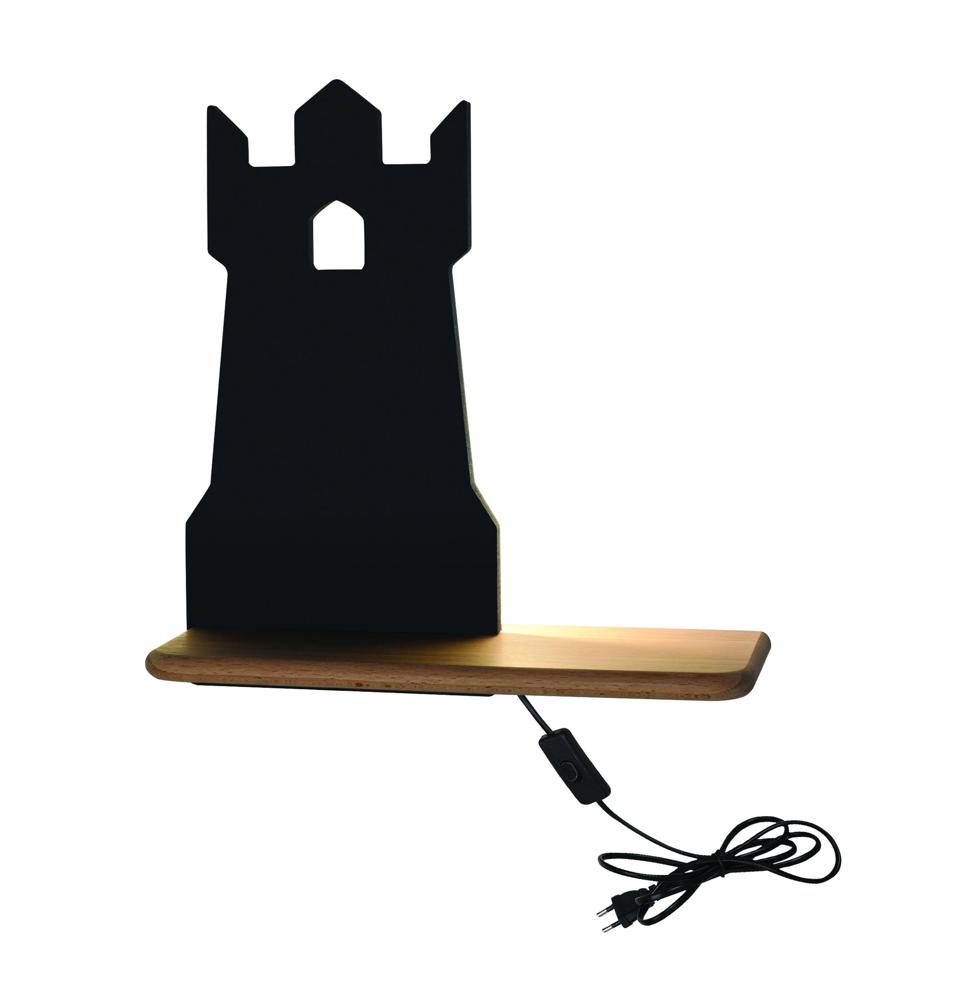 Kids LED wall light Tower with cable