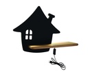 Kids LED wall light House with cable