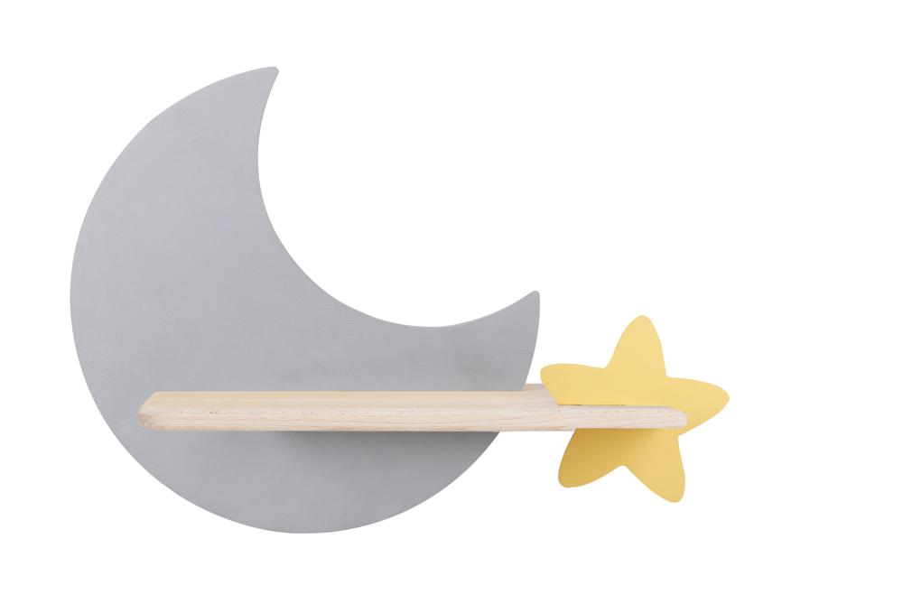 Kids LED wall light Moon