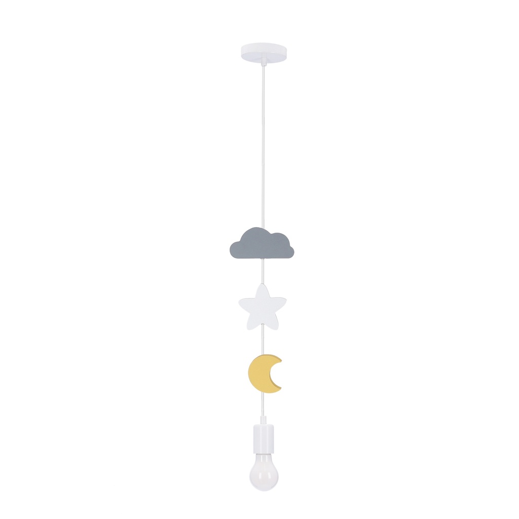 Kids pendant light Cloud, Star & Moon