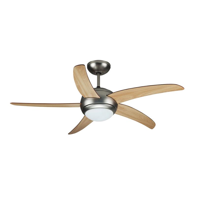 LED stropni ventilator E27 5 rezil 60W AC motor 