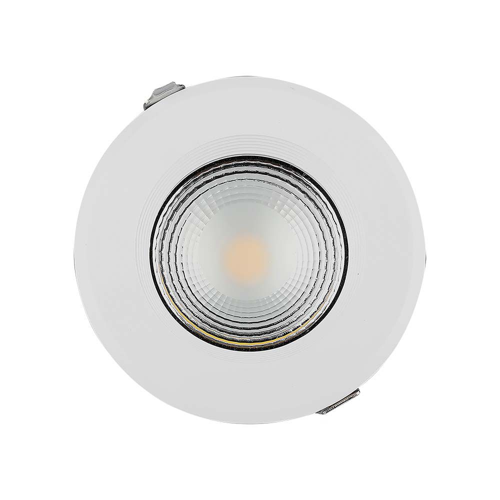 LED vgradna svetilka 40W COB reflektor okrogel