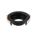 VT-934 GU10 Fitting Round Black
