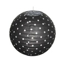 Pendant light Kokon paper ball with black dotts