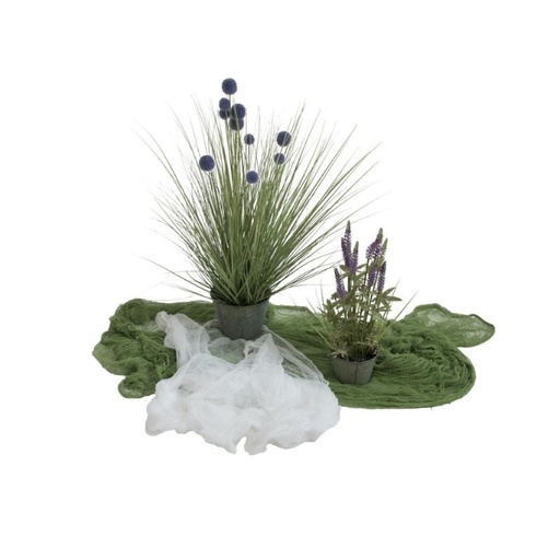 Fabric - fine white - 400 x 165 cm