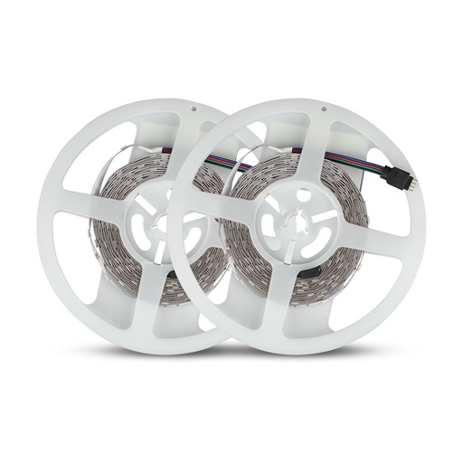 LED trak RGB Set SMD5050 300LED 2x5M z daljinskim upravljalnikom + adapter 